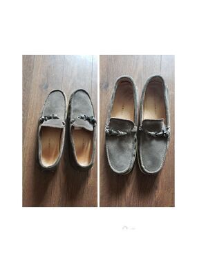 John Varvatos Star USA Suede Moccasin Shoe